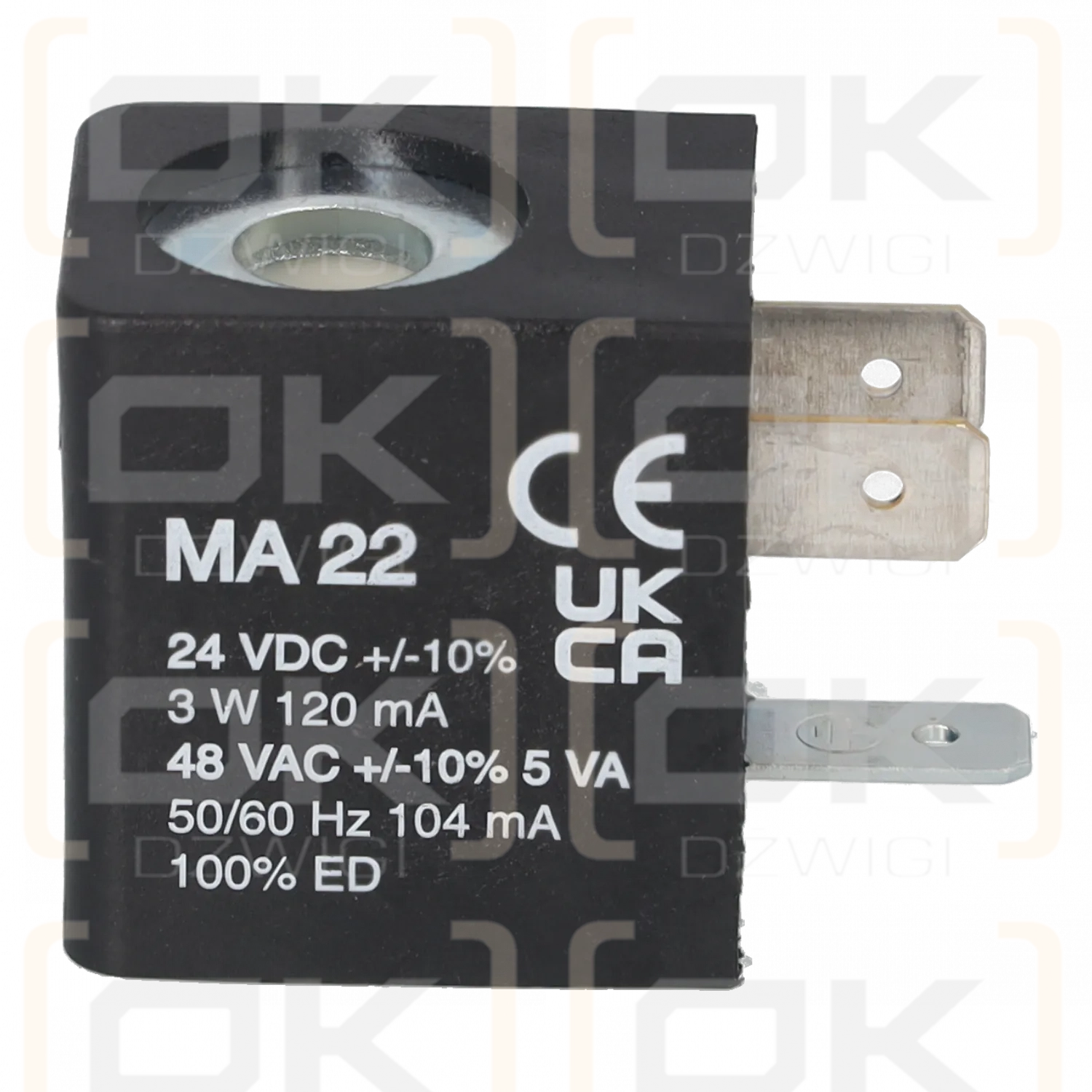 Cewka Hafner 24VDC 3W fi9,15 h=29,5mm